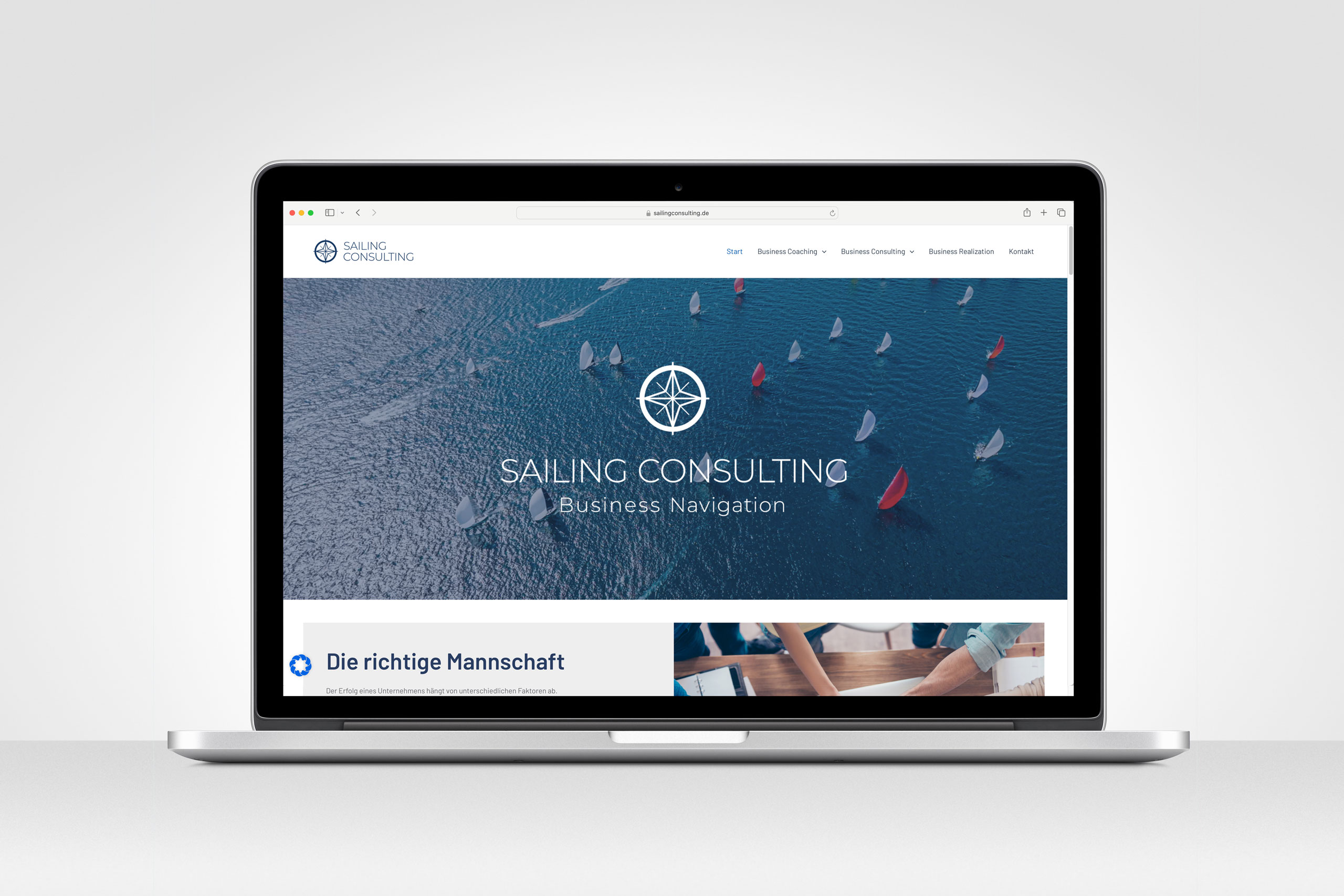 Sailing Consulting Corporate Design